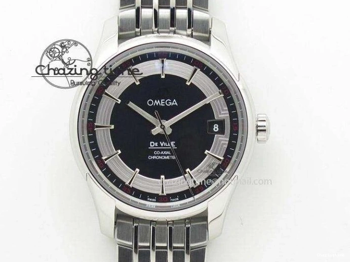 0320 FlexibleFit Seamaster Professional Chrono SS RG Blue Ceramic Blue Dial On SS RG Bracelet A 8211